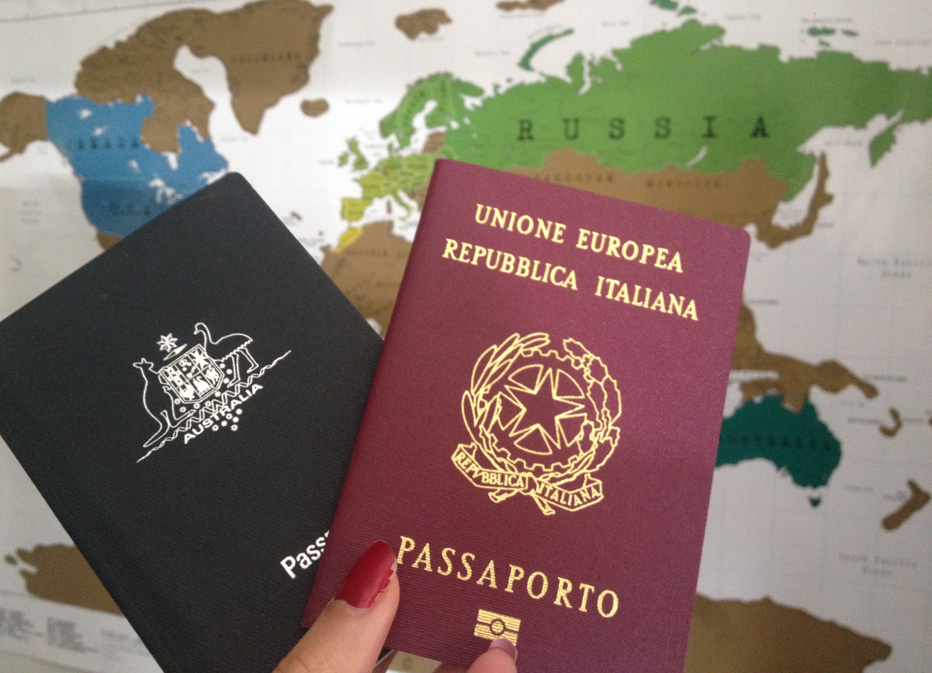 travel to europe on us passport